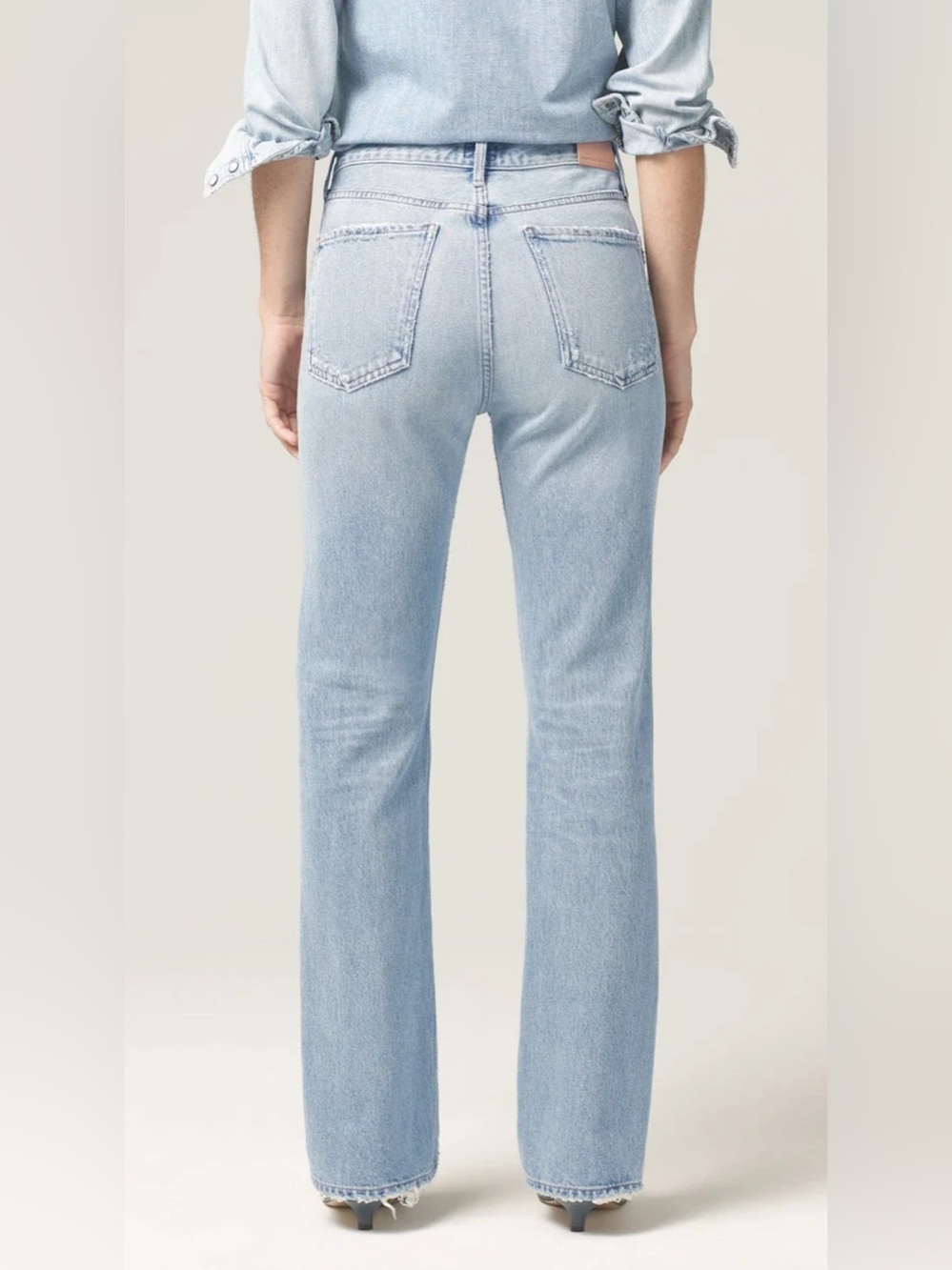 Citizens Of Humanity Libby Light Wash Bootcut Jeans